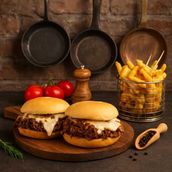 2 Brisket Beef Sliders combo