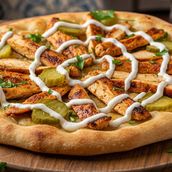 Chicken Shawarma Manousheh