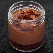 Snickers Cheesecake Trifle Jar