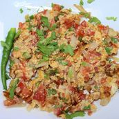 Egg Burji