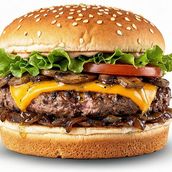 Mushroom Deluxe Burger