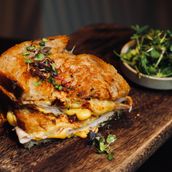 Grilled Turkey Cheese Sandwich