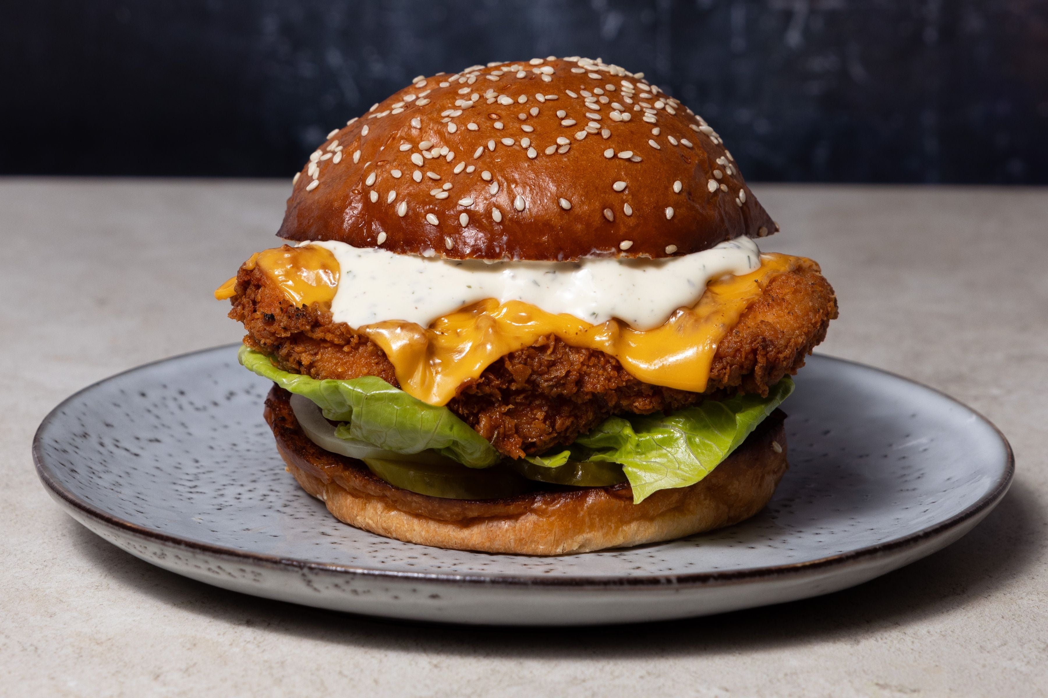 Cheese Chicken Burger