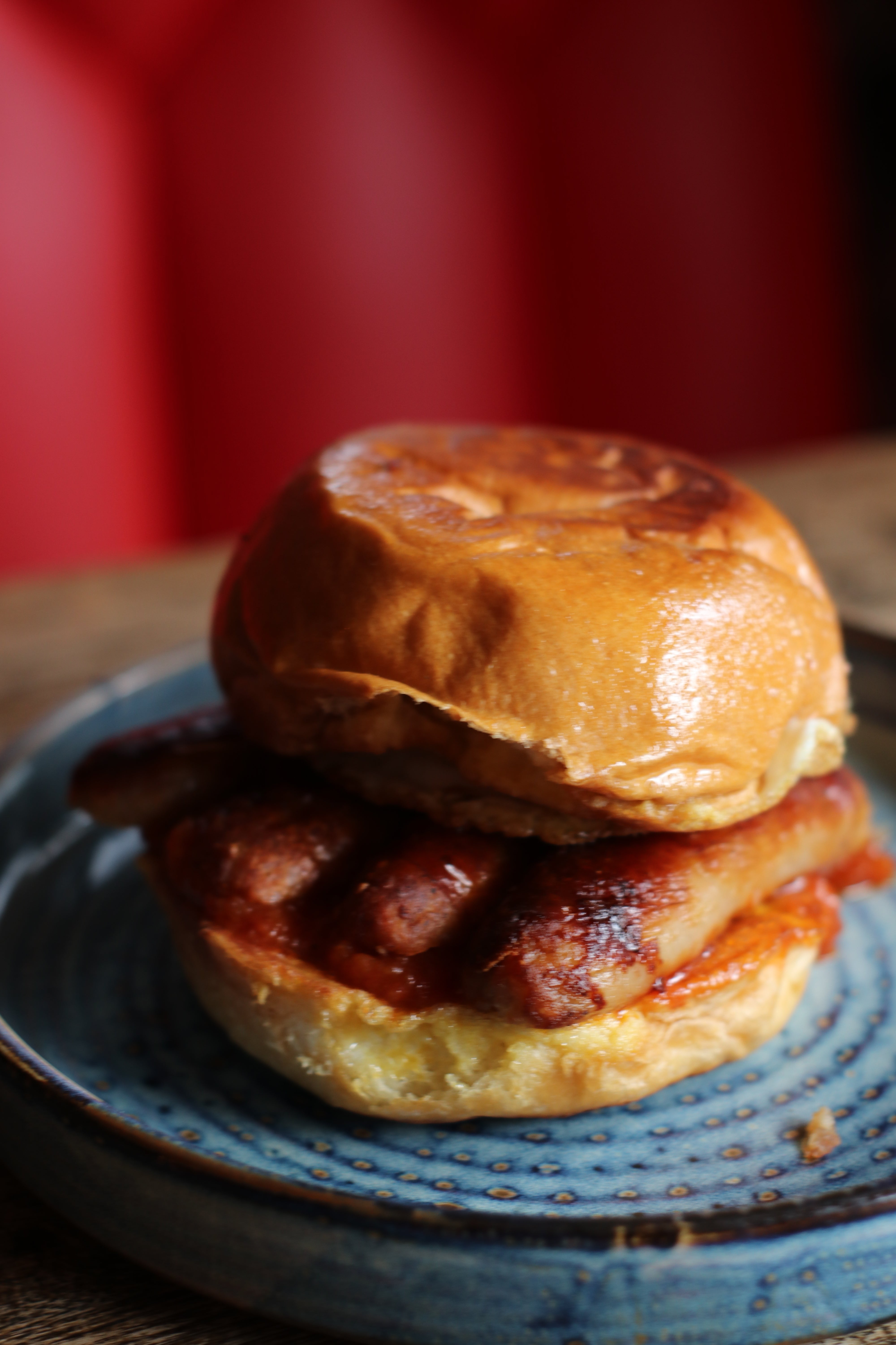 Posh Breakfast Bap