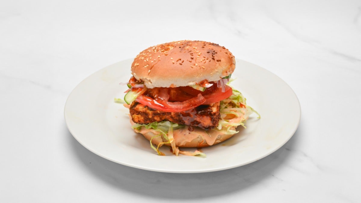 Paneer Tikka Burger