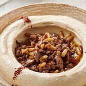 Hummus With Meat