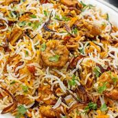 Tiger Prawns Biryani