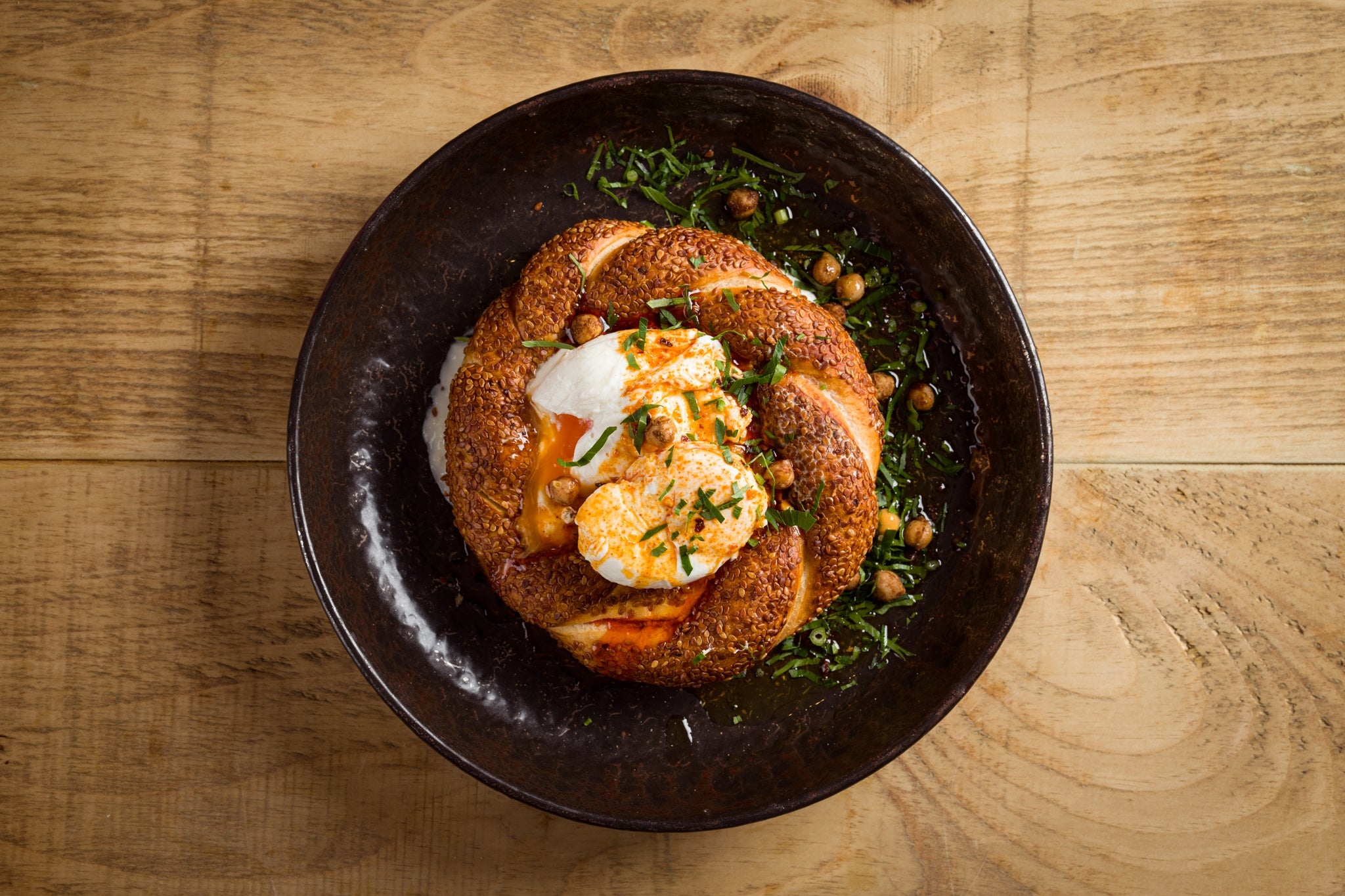 Cilbir (Turkish Eggs) (NF)