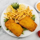 chicken escalope pane