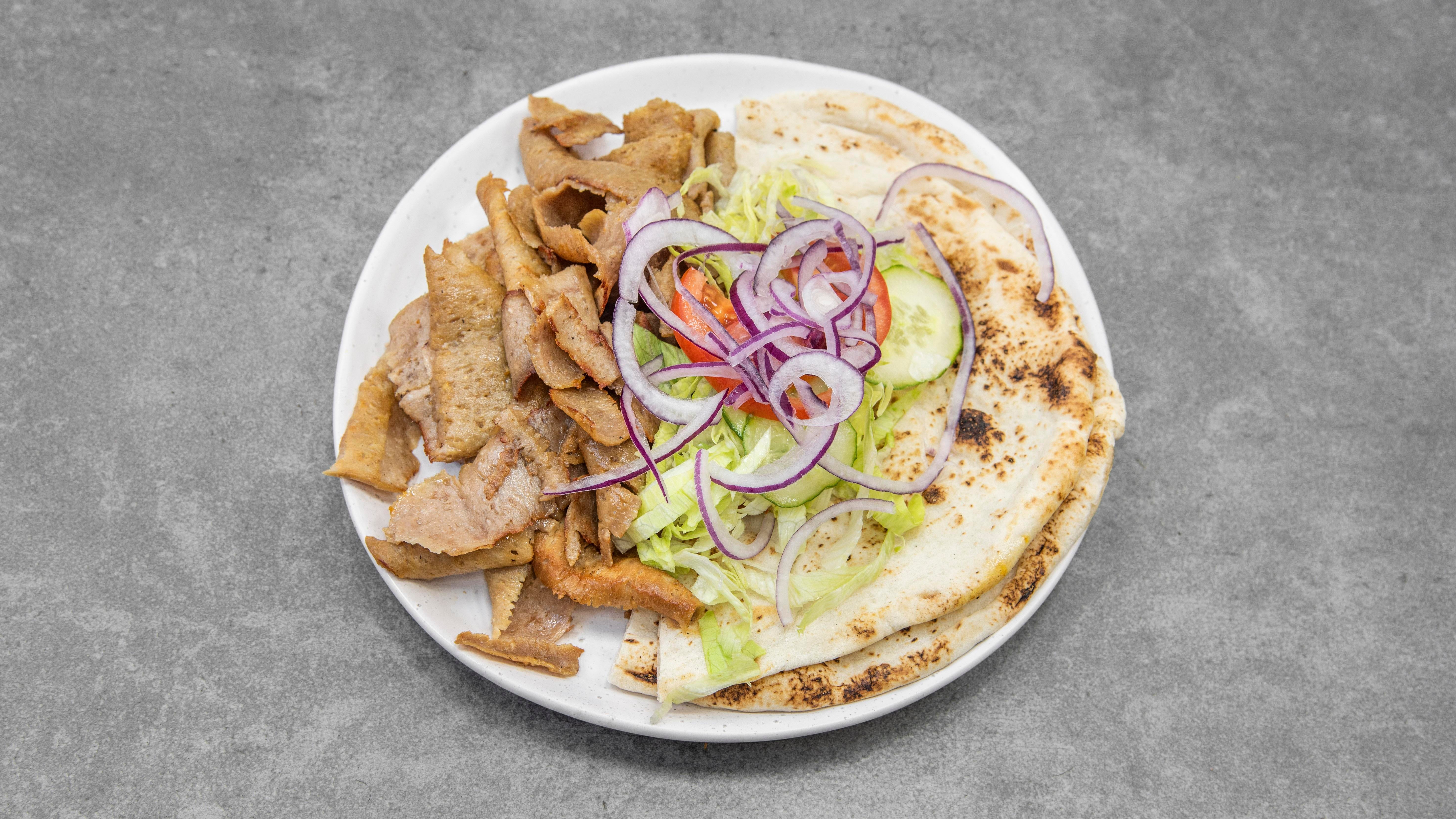 Lamb Doner with fries or Nan