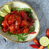 Crispy Shrimp Spicy Maple