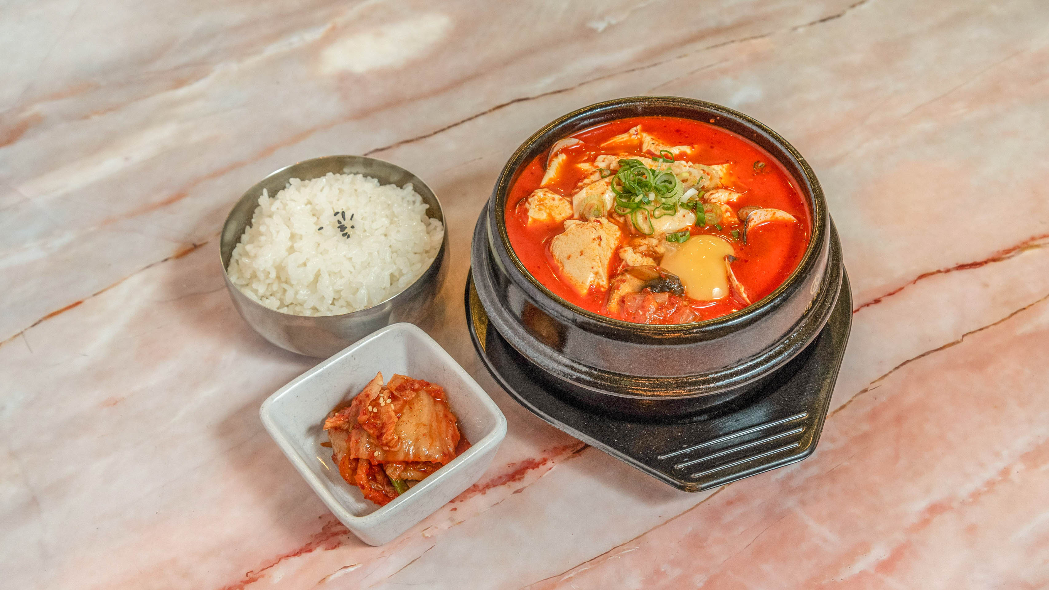 Soft tofu - jjigae