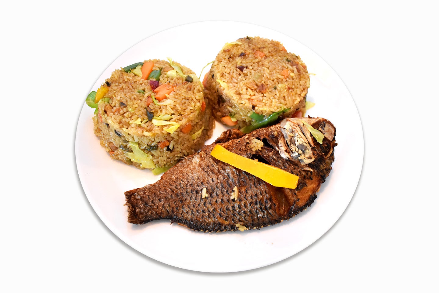 Fried Rice & Tilapia