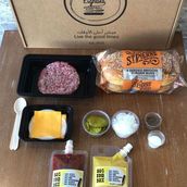 Cheese Beef Burger BBQ ( 6 PCS )